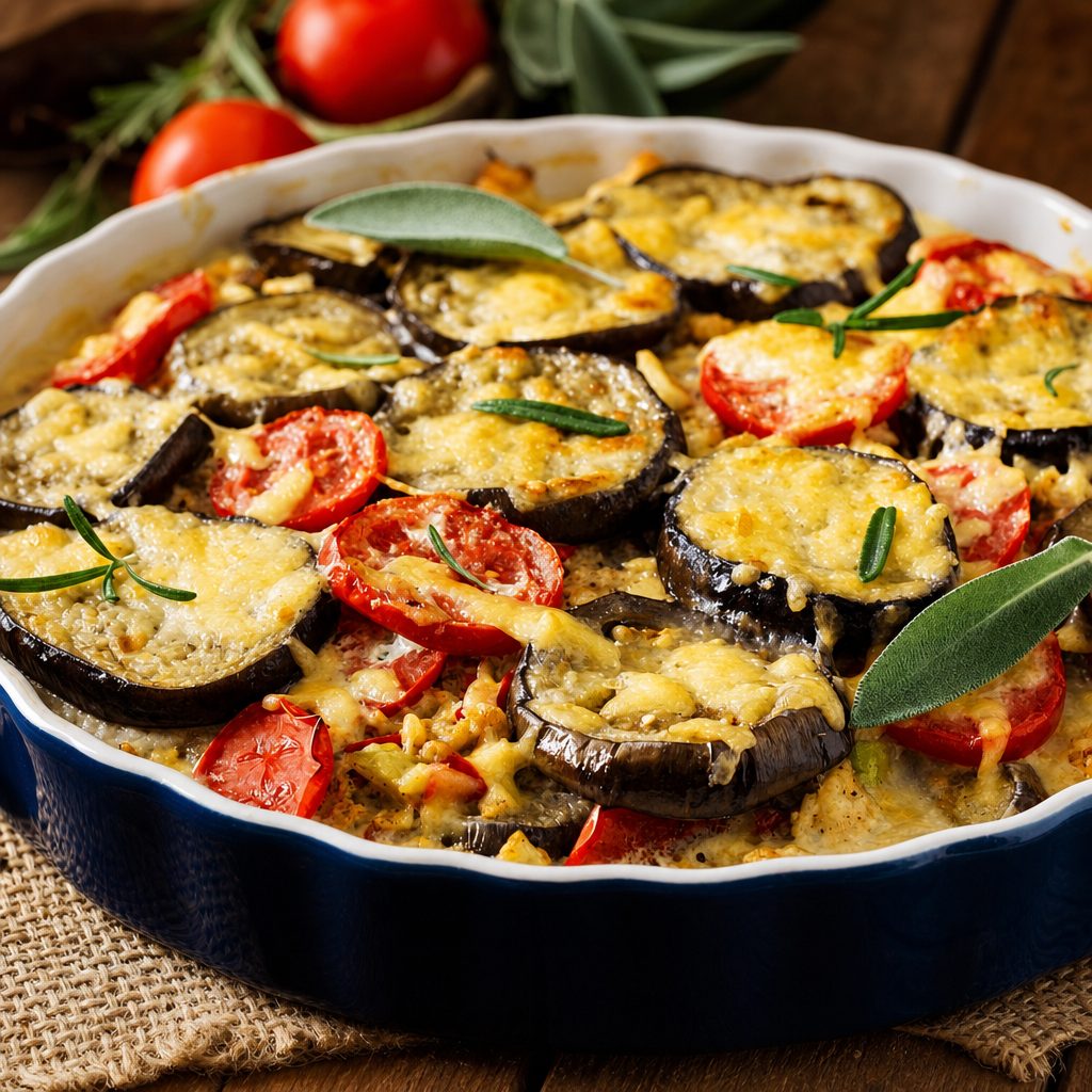 Moussaka Platter.