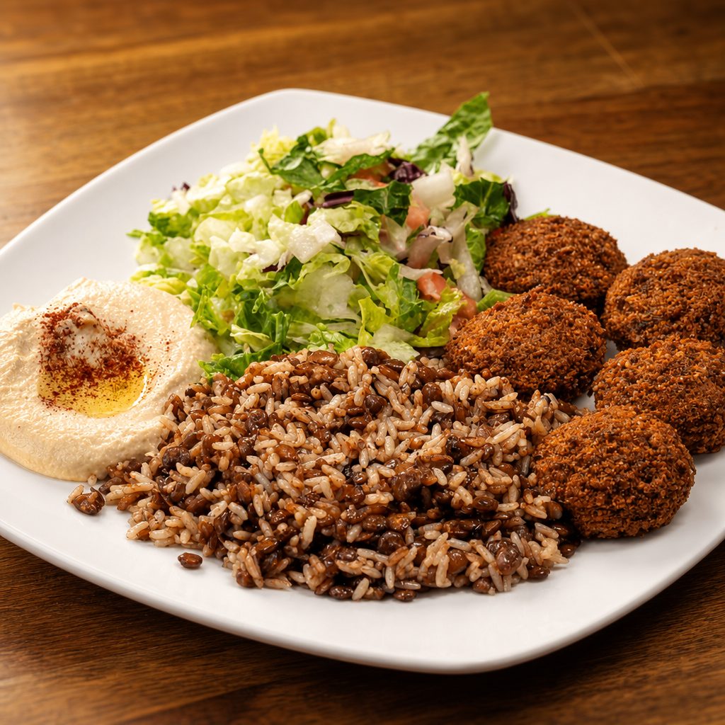 Falafel Platter.