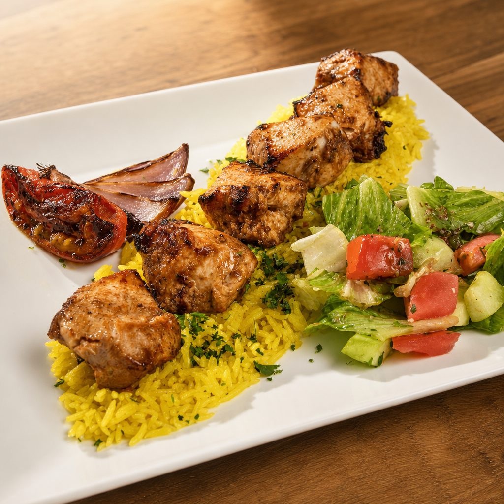 Chicken Tao-Uk Platter (Dark Meat).