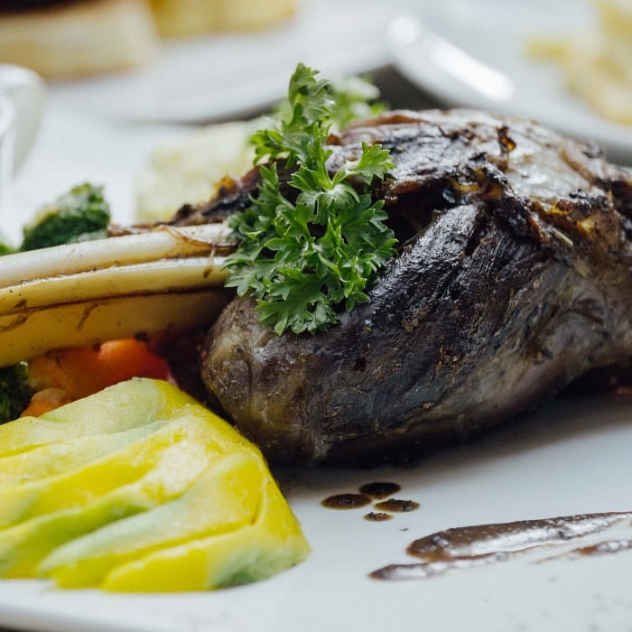 Lamb Shank Platter.